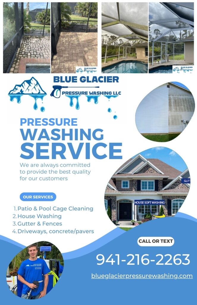 Venice Fl Pool Cage CLeaning